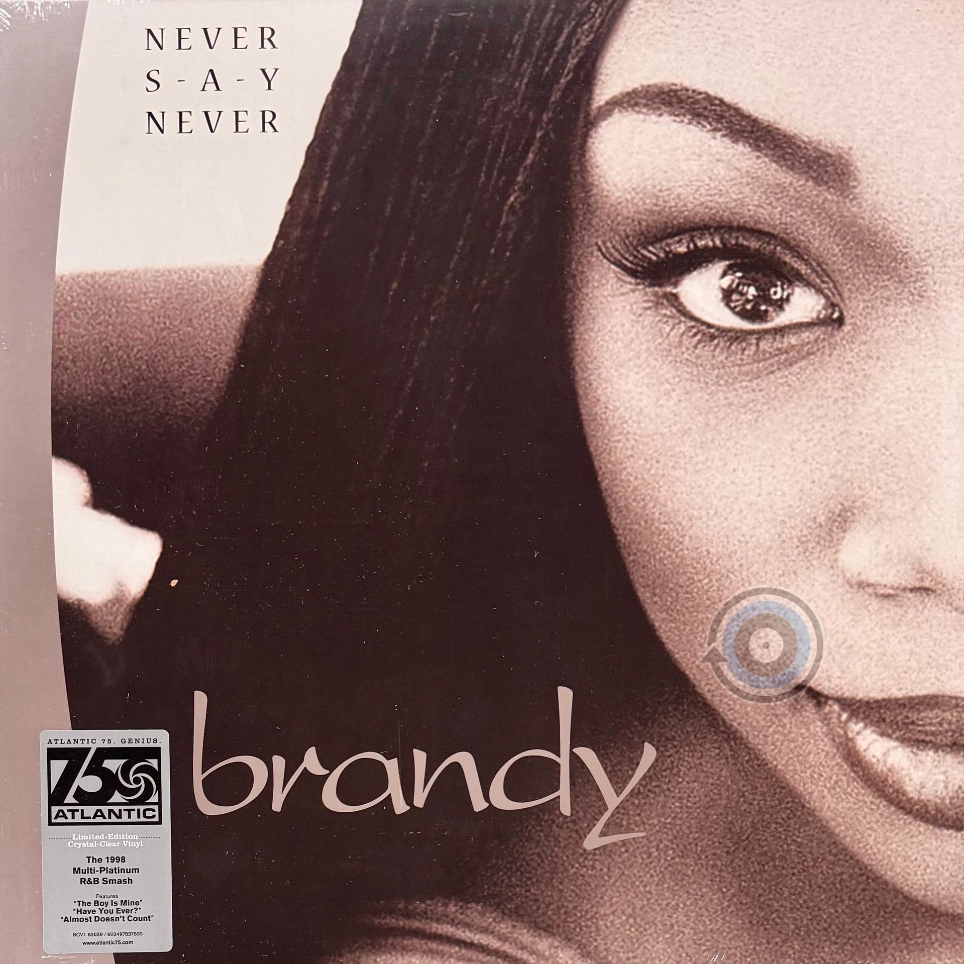 米2discs LP Brandy Never Say Never 830391 ATLANTIC /00520 Never Say Never [VINYL]: Amazon.co.uk: CDs & Vinyl