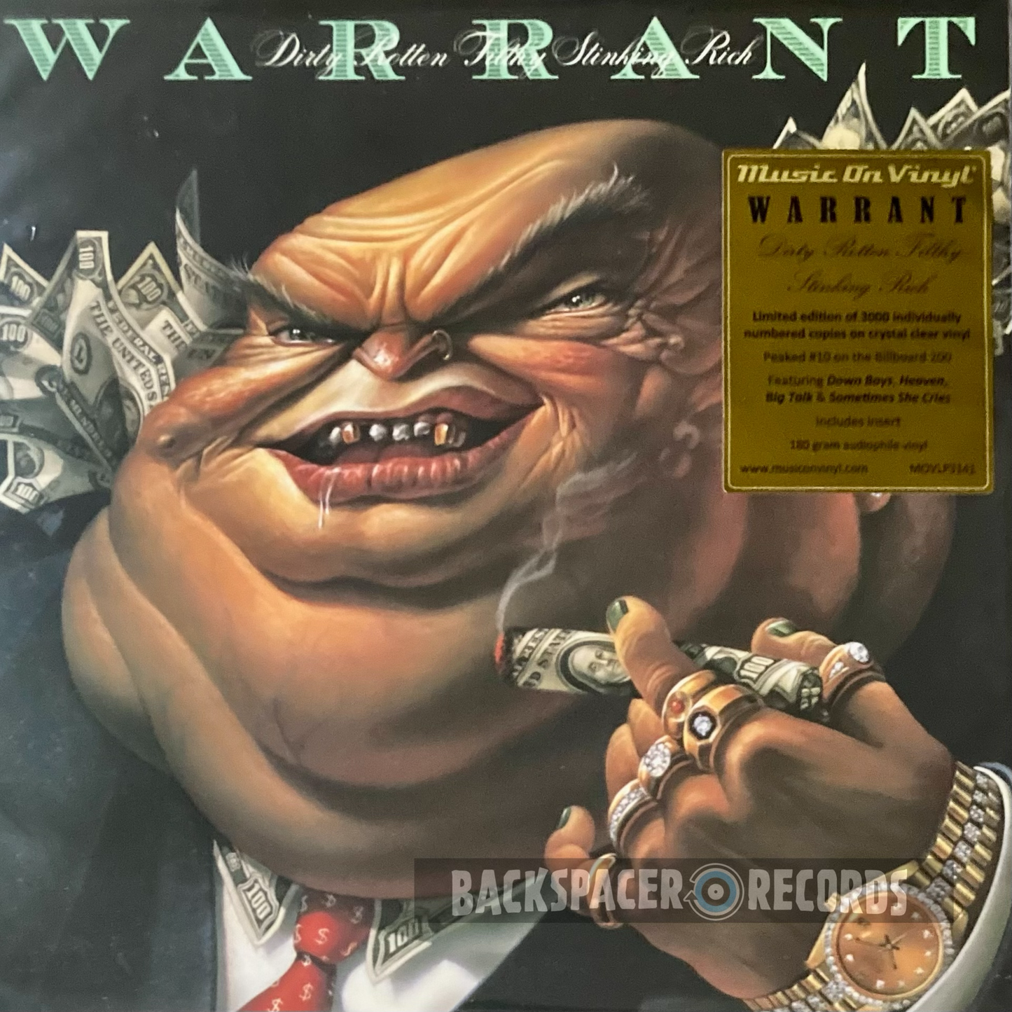 Warrant – Dirty Rotten Filthy Stinking Rich LP (MOV)