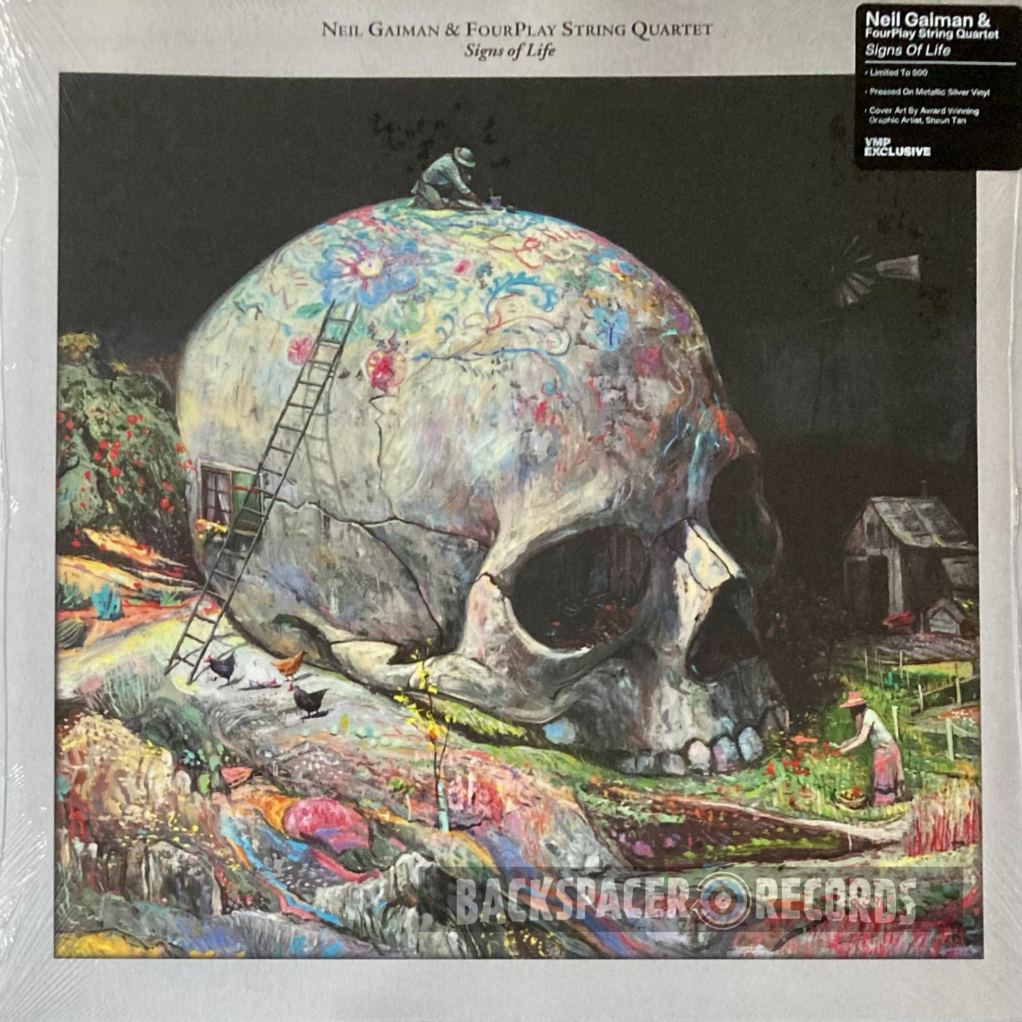 Neil Gaiman & FourPlay String Quartet – Signs of Life LP (VMP Exclusive)
