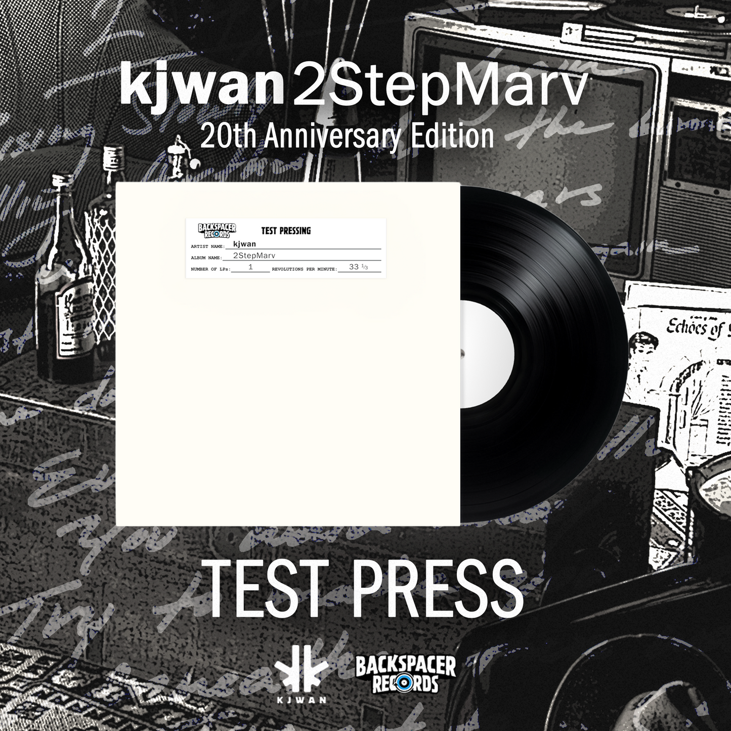 Kjwan - 2StepMarv LP (Test Pressing)