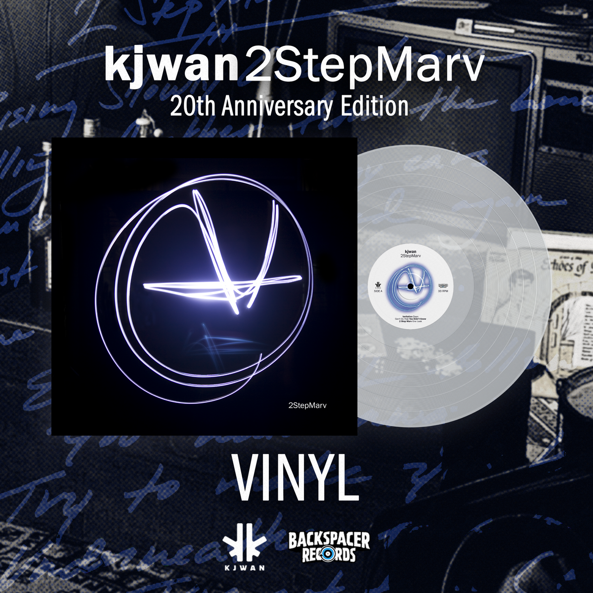 Kjwan - 2StepMarv LP (Backspacer Records)