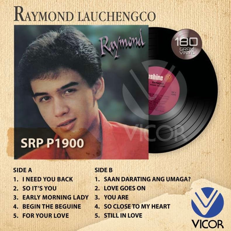 Raymond Lauchengco - Raymond LP (Vicor Reissue)