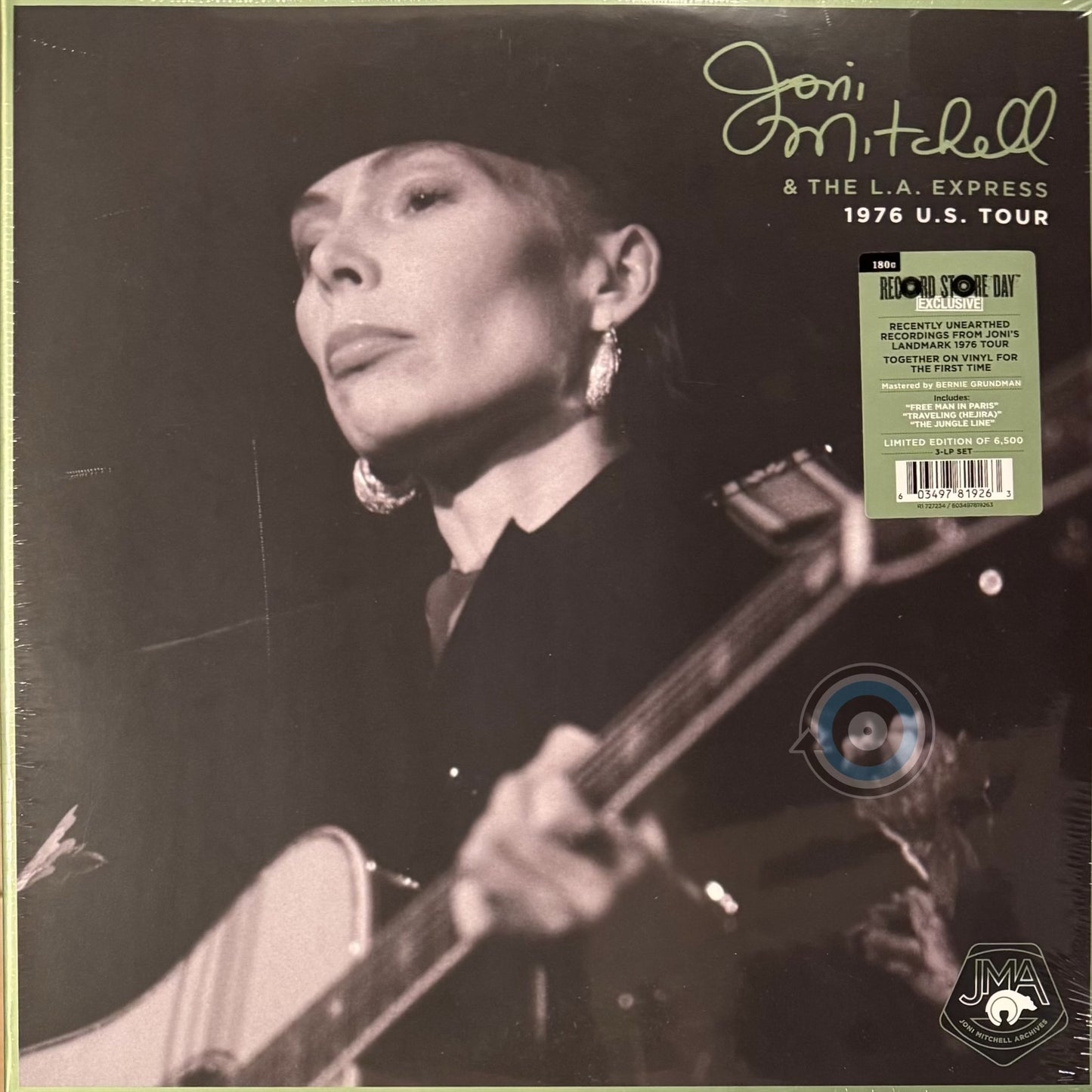 Joni Mitchell & The L.A. Express – 1976 U.S. Tour 3-LP (Limited Edition)