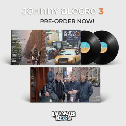 Johnny Alegre - Johnny Alegre 3 2-LP (Backspacer Records)