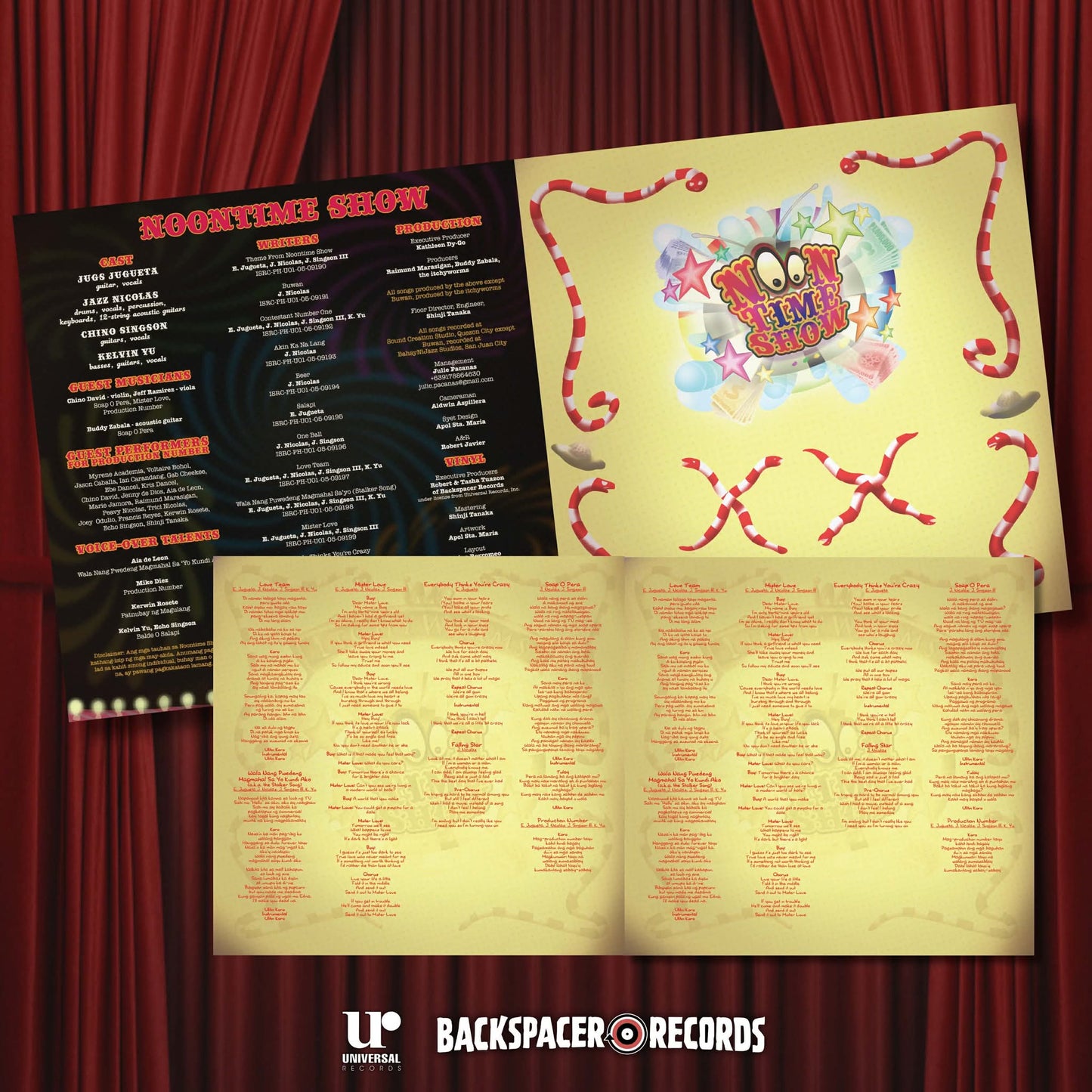The Itchyworms - Noon Time Show 2-LP (Backspacer Records)