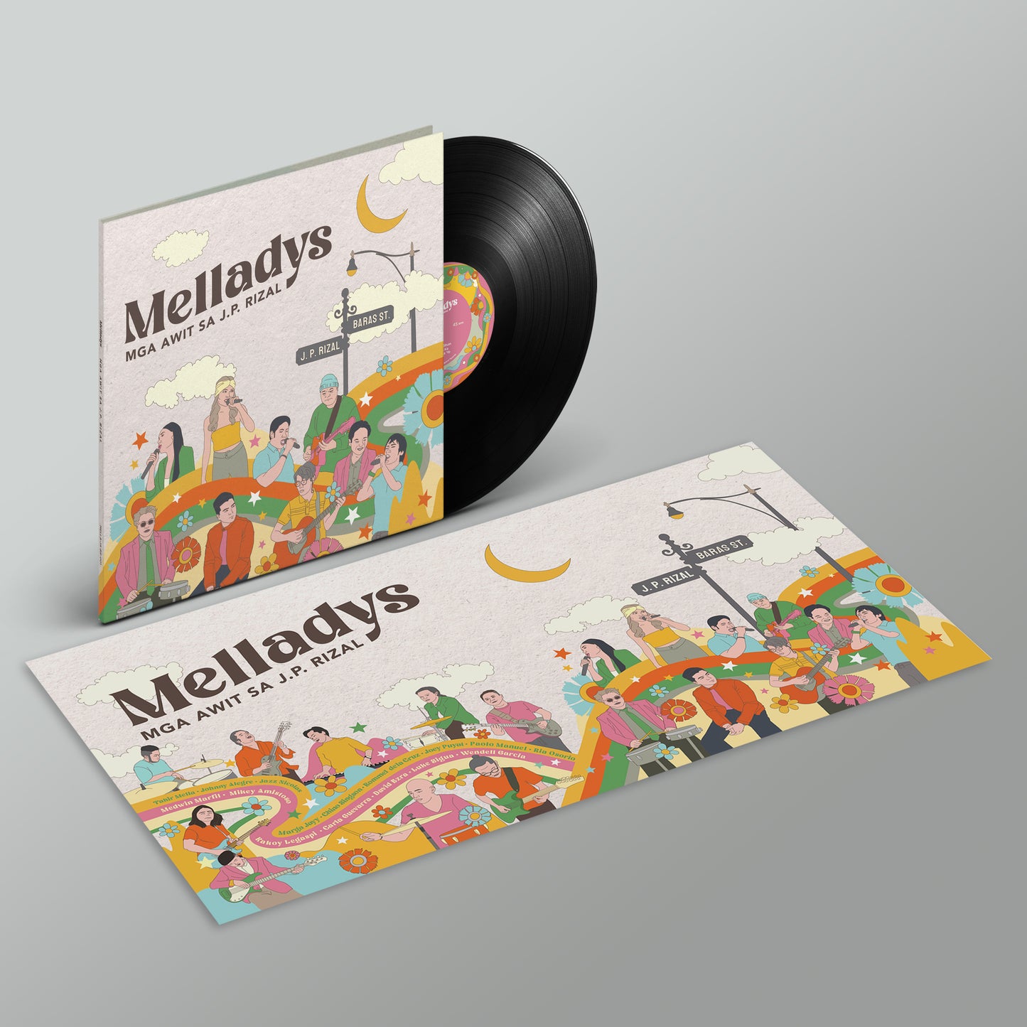 Melladys: Mga Awit Sa J.P. Rizal - Various Artists LP (Backspacer Records)