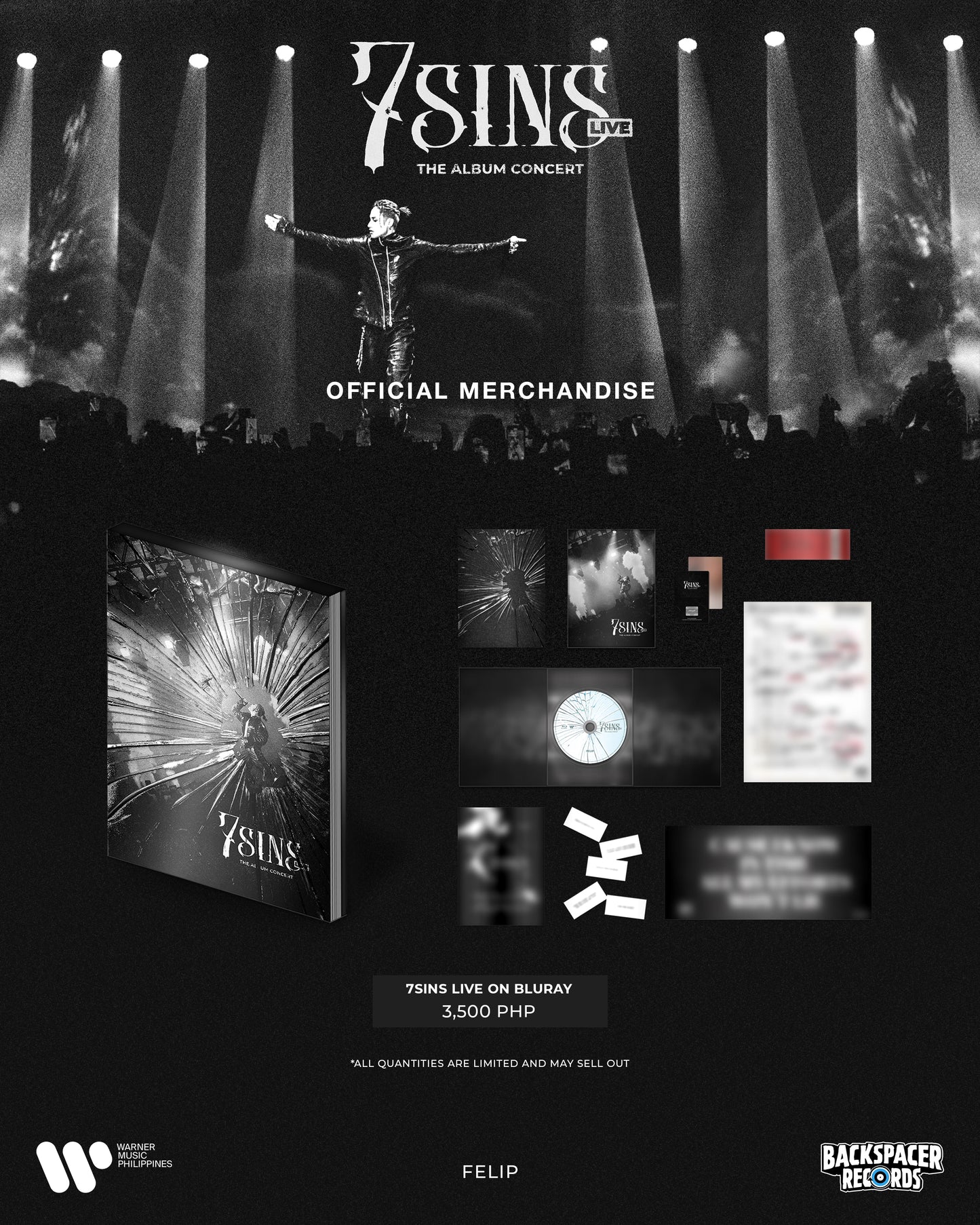 FELIP 7sins: the album concert (live) Blu-ray
