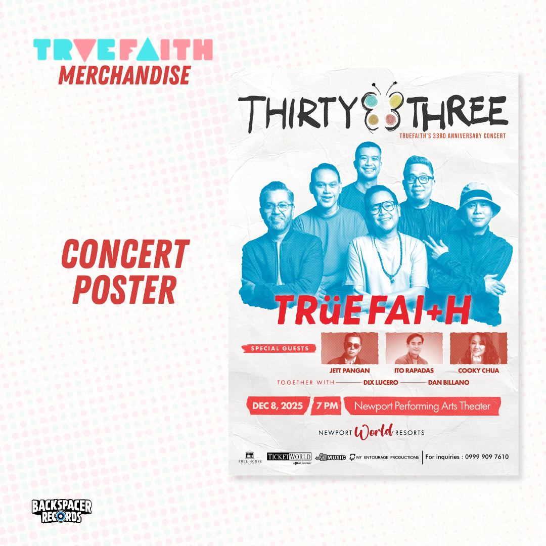 True Faith - 33rd Anniversary Concert Poster