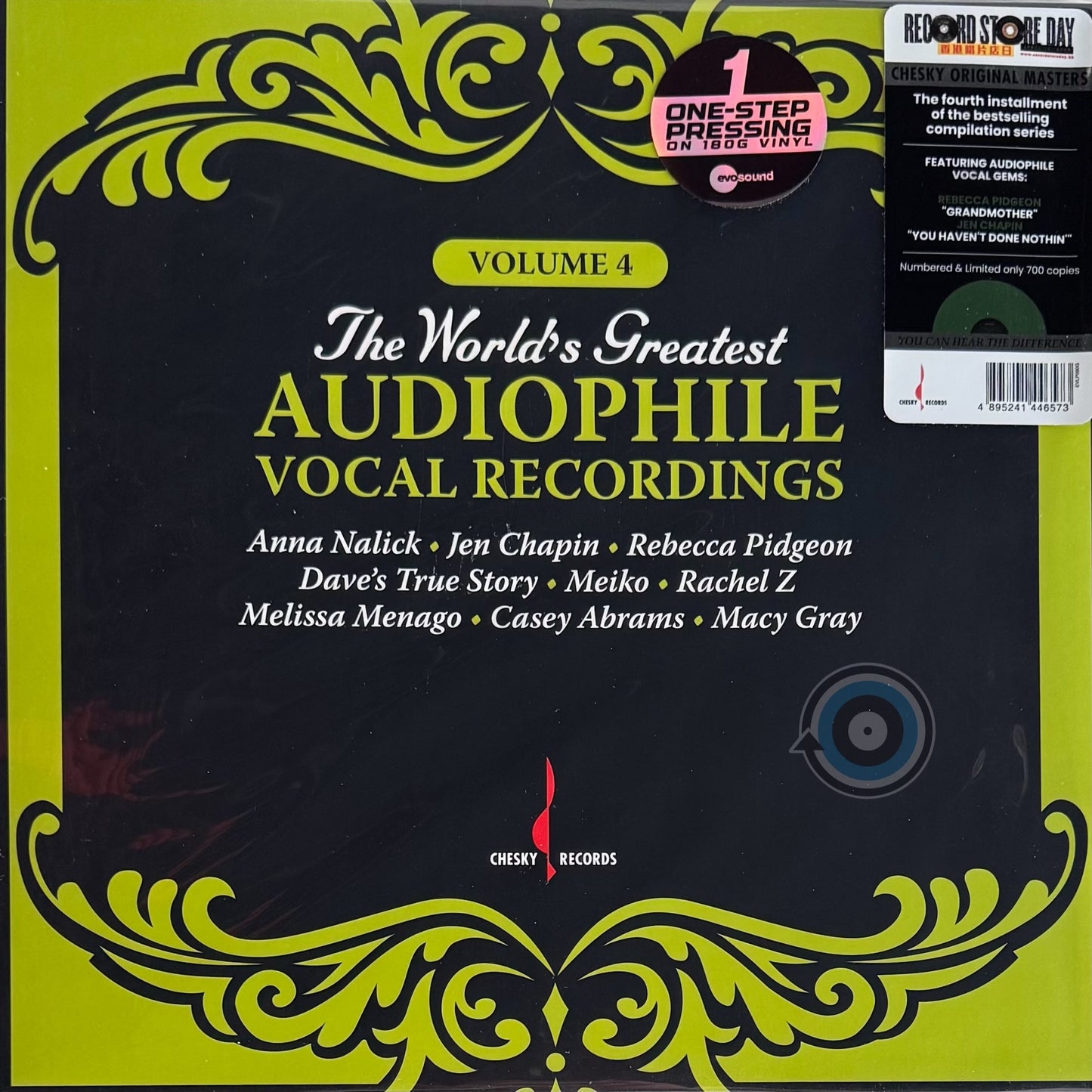The World's Greatest Audiophile Vocal Recordings Vol 4 - Various Artists LP (Limited Edition)