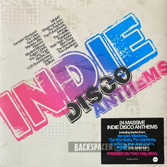 Indie Disco Anthems - Various Artists 2-LP (Sealed)
