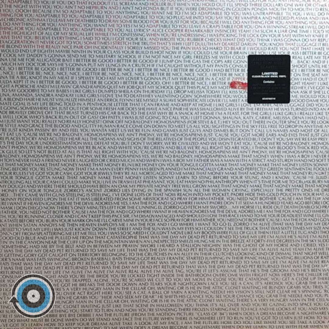 Alice Cooper – Zipper Catches Skin LP (Sealed)