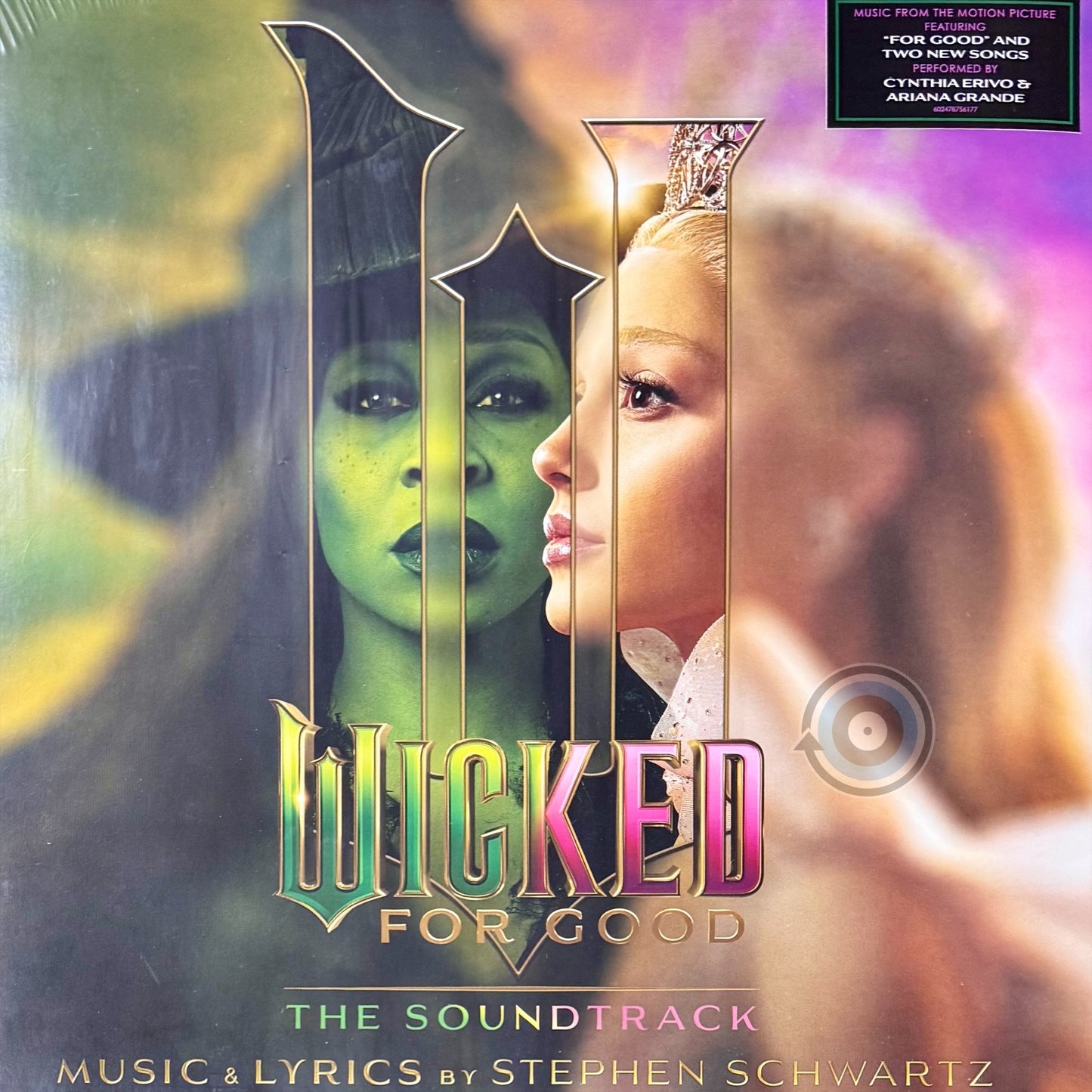 Wicked: For Good The Soundtrack - Various Artists 2-LP (Sealed)