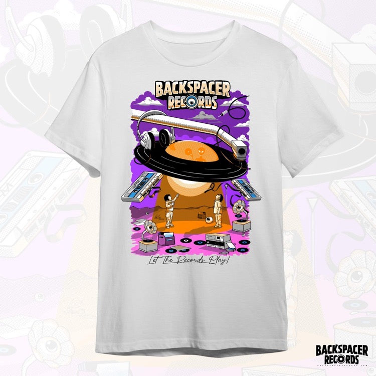 Backspacer Records 2023 Shirt (White)