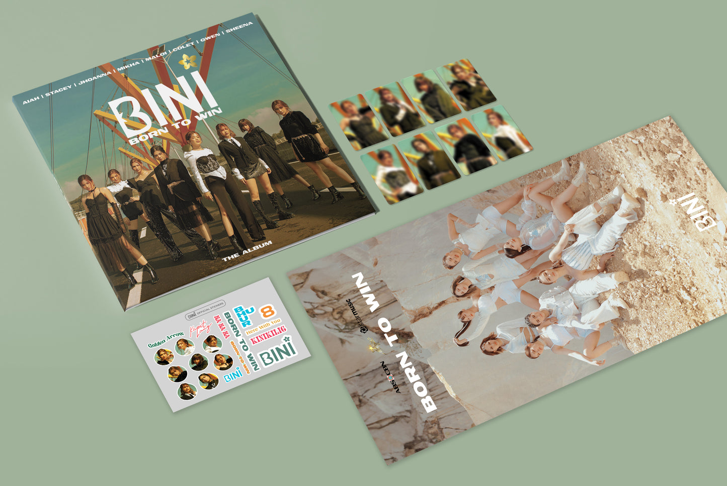 BINI - Born To Win Second Pressing LP (Backspacer Records)