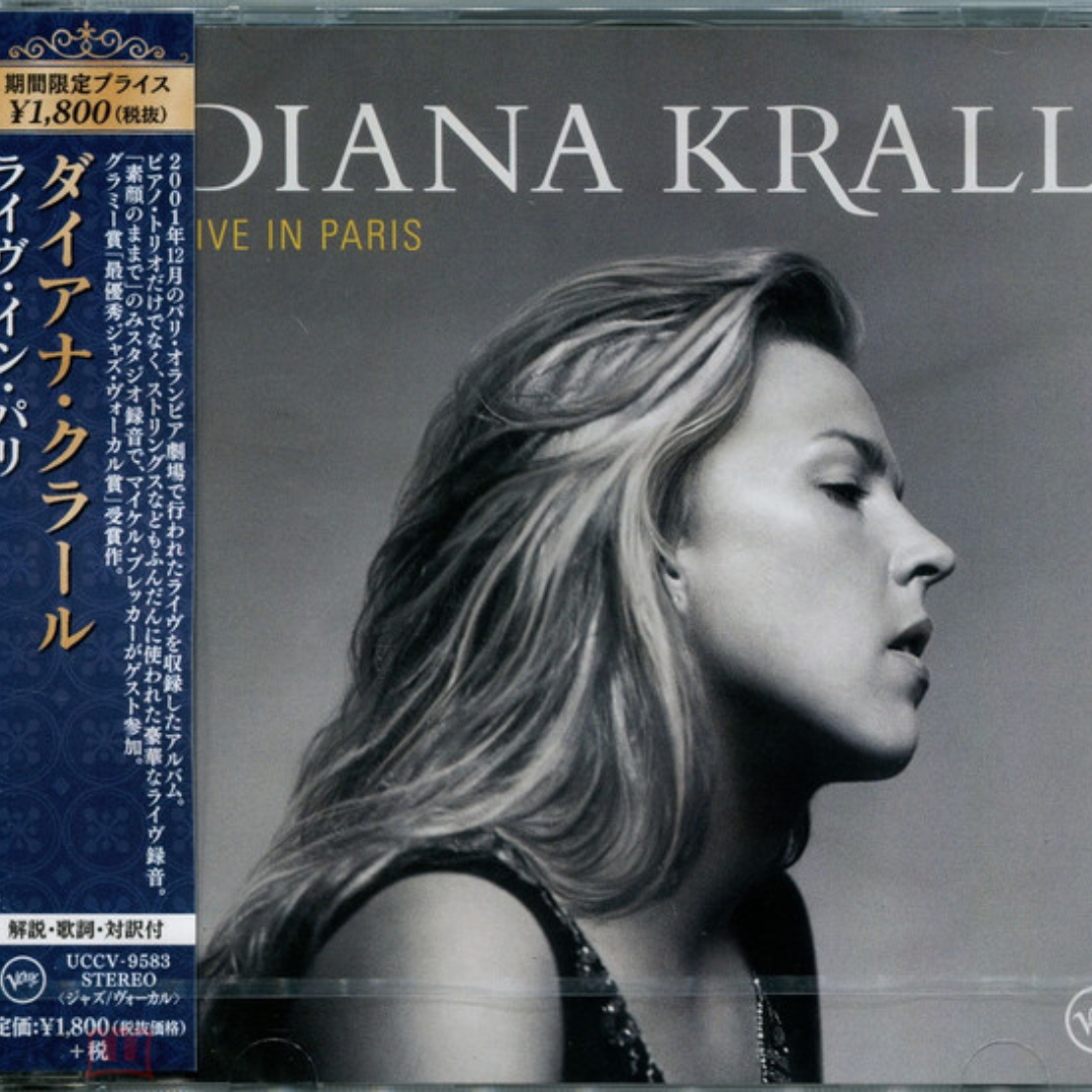 Diana Krall – Live In Paris CD (Japan)