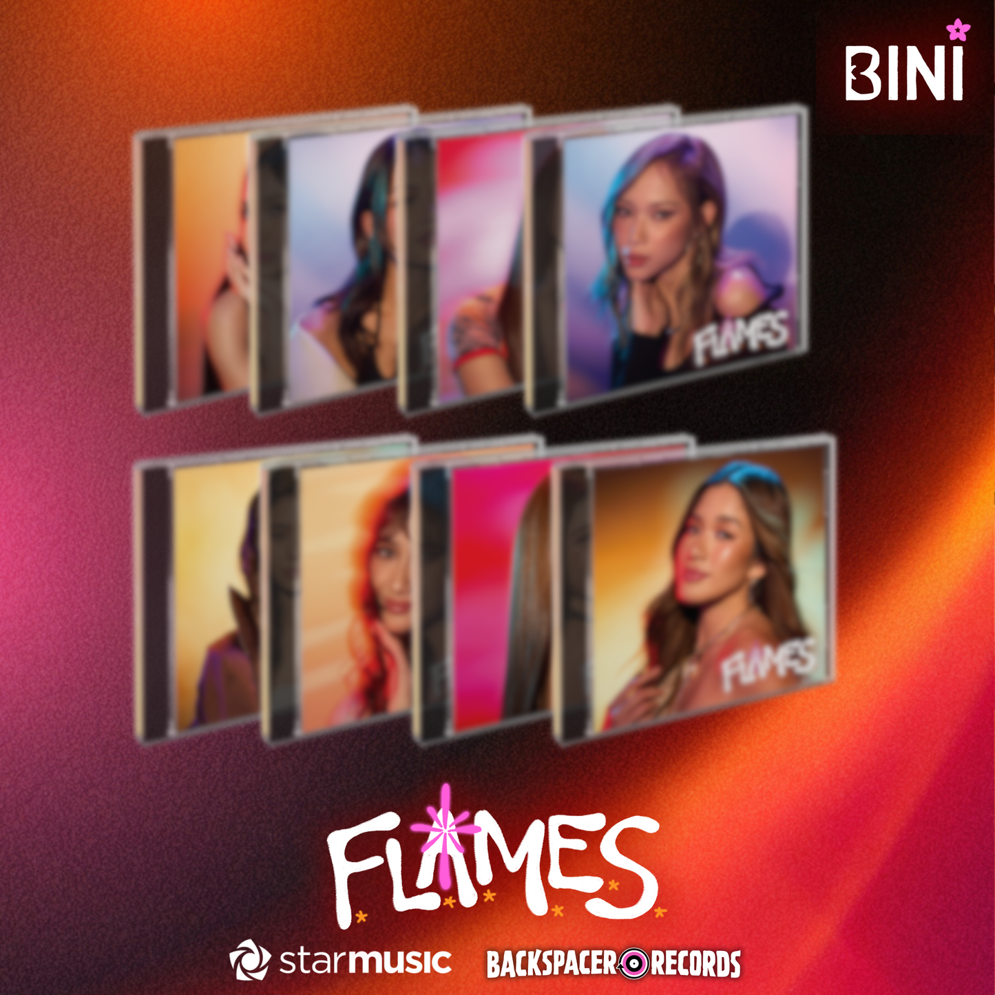 BINI - FLAMES CD (Limited Edition)