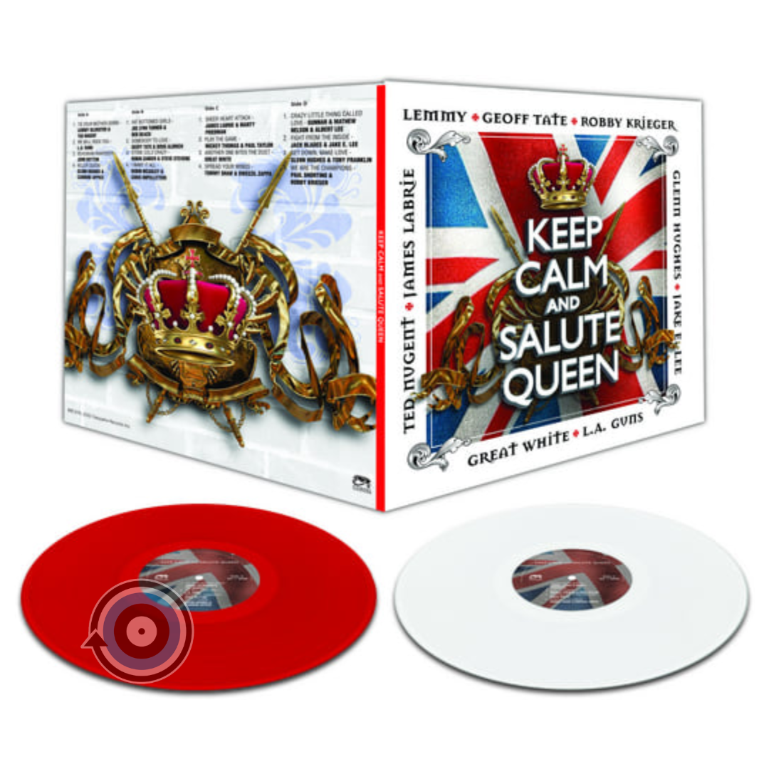 Keep Calm And Salute Queen – Various Artists 2-LP (Limited Edition)