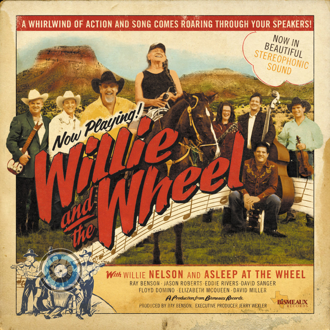 Willie Nelson & Asleep At The Wheel – Willie And The Wheel LP (Sealed)