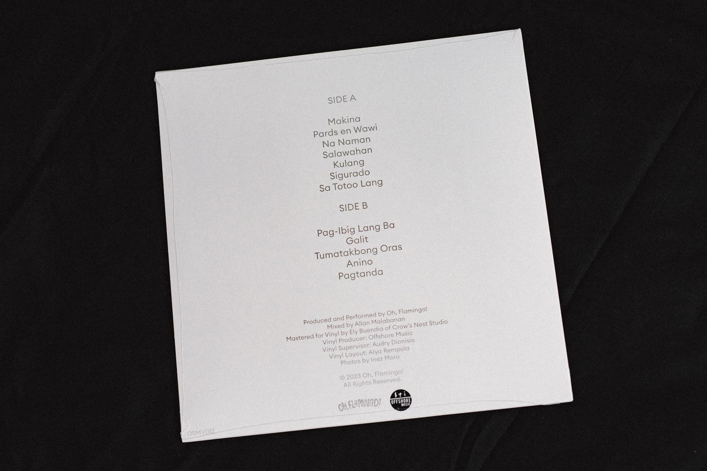 Oh Flamingo - Pagtanda LP (Offshore Music)