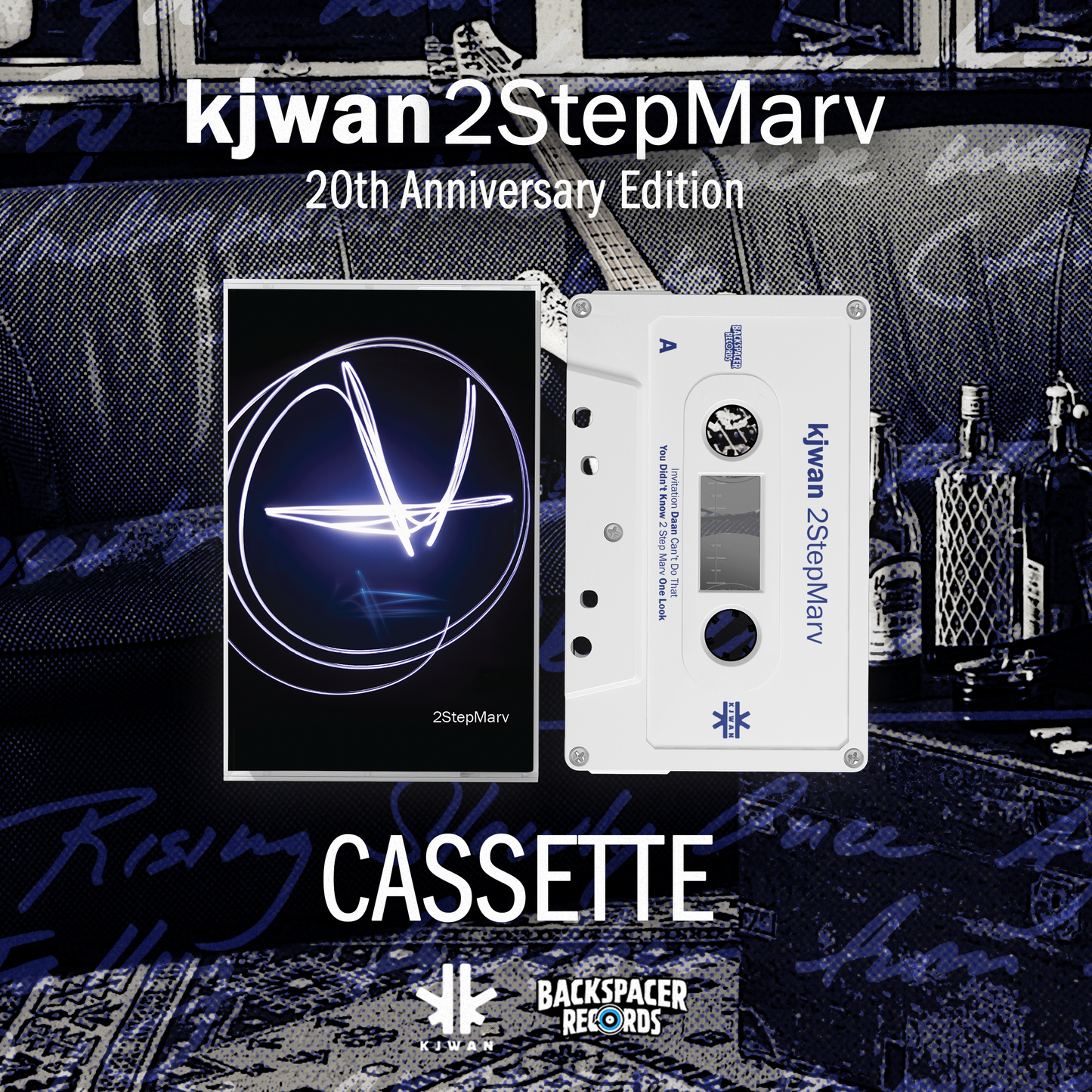 Kjwan - 2StepMarv Cassette Tape (Backspacer Records)