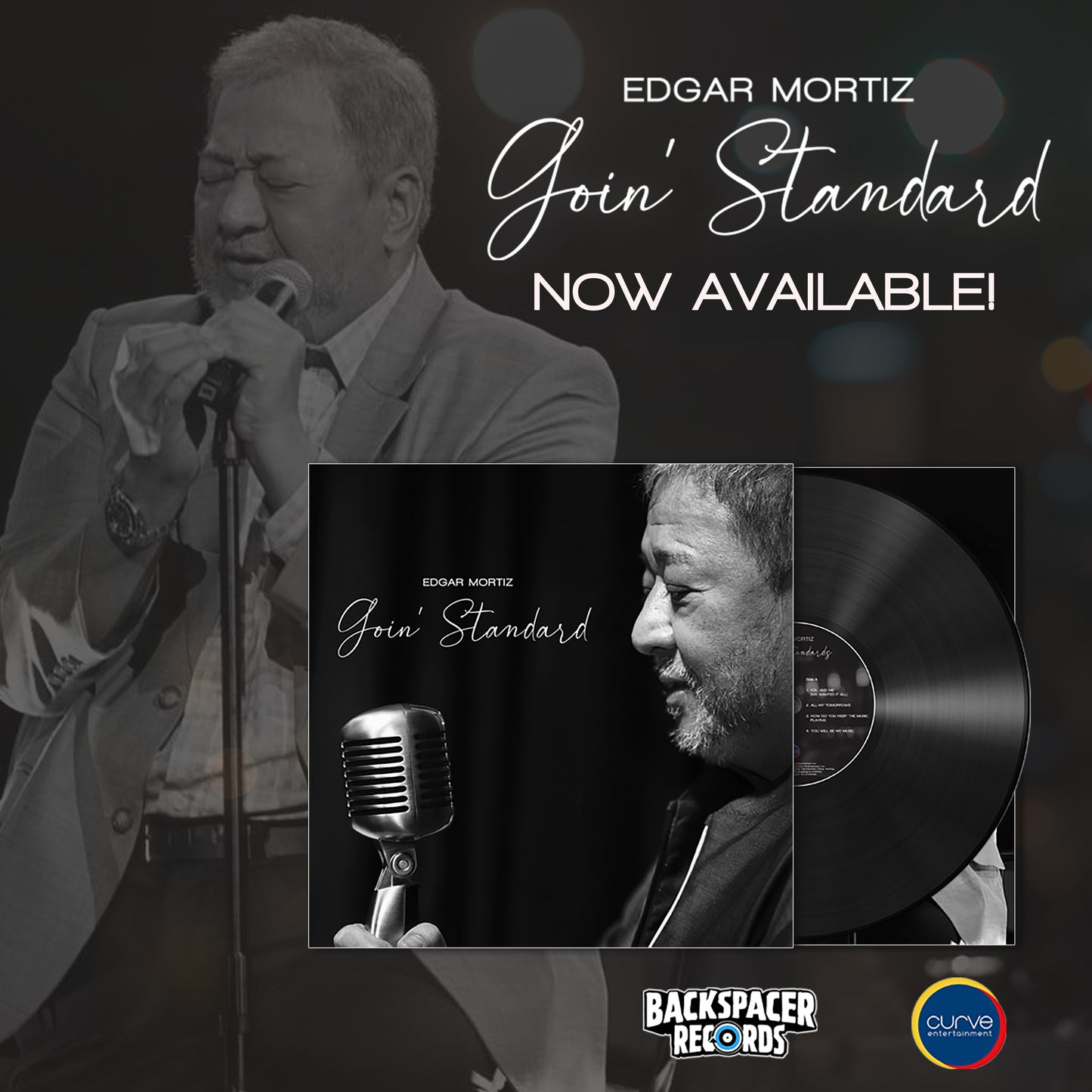 Edgar Mortiz - Goin' Standard LP (Curve Entertainment/ Backspacer Records)