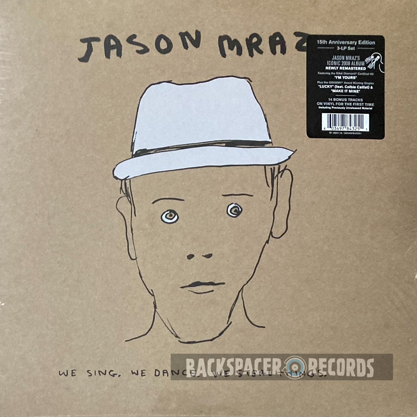 Jason Mraz - We Sing. We Dance. We Steal Things (Deluxe Edition) 3-LP (Sealed)
