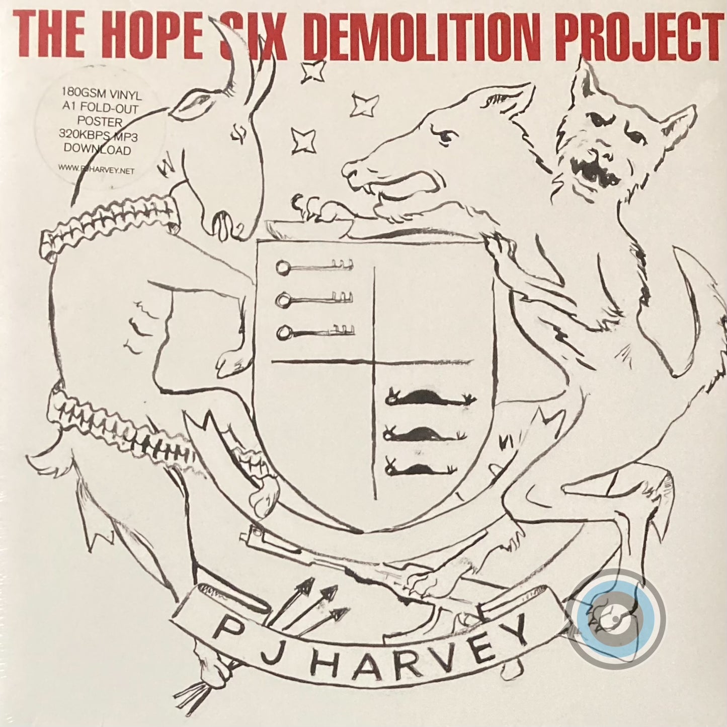 PJ Harvey – The Hope Six Demolition Project LP (Sealed)
