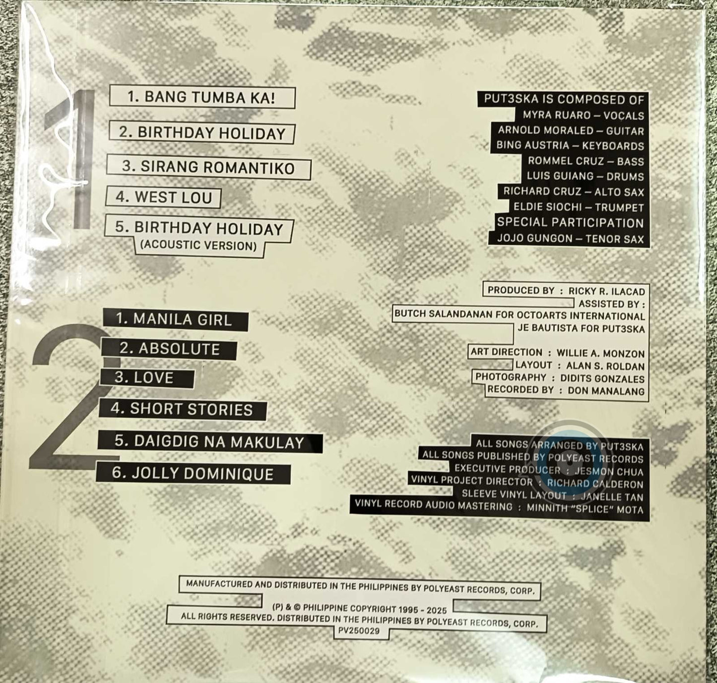 Put3ska - Put3ska LP (Polyeast Records)