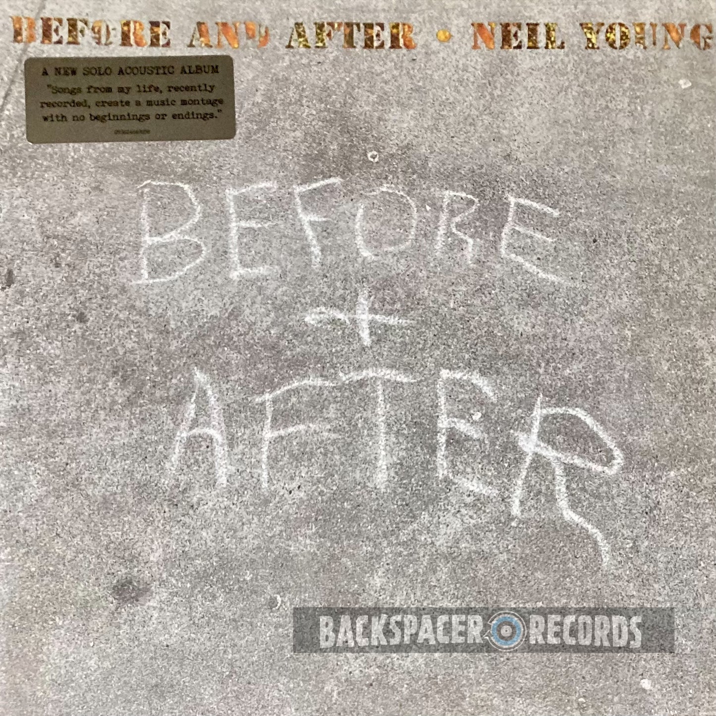 Neil Young - Before and After LP (Sealed)