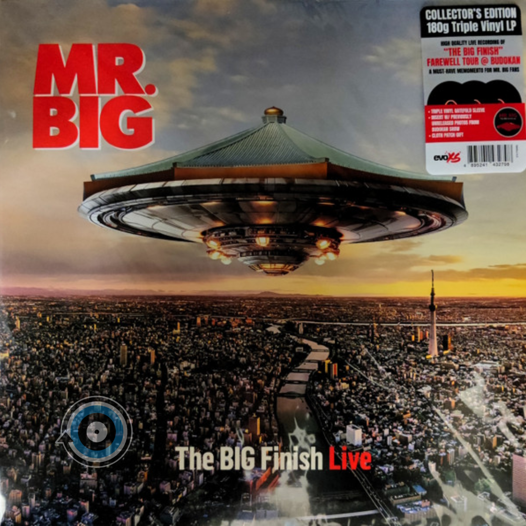 Mr. Big – The BIG Finish Live 3-LP (Sealed)