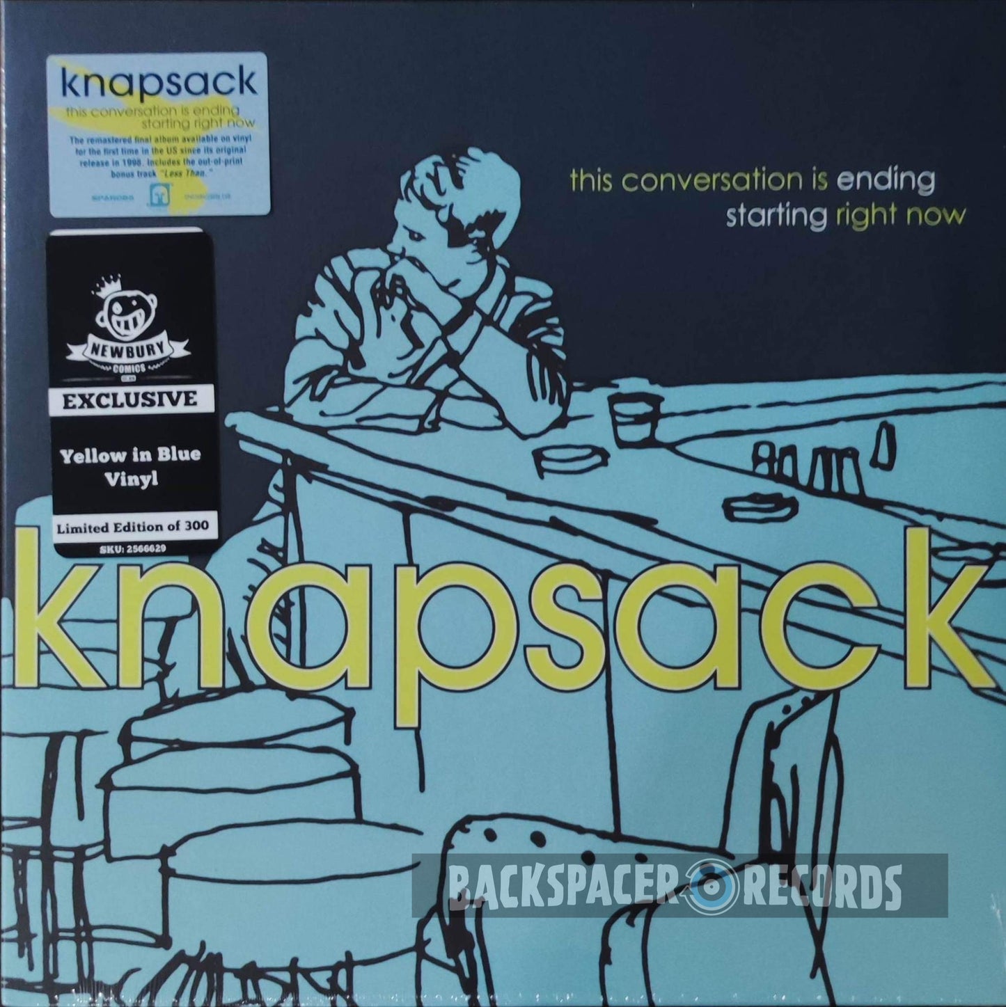 Knapsack – This Conversation Is Ending Starting Right Now LP (Limited Edition)