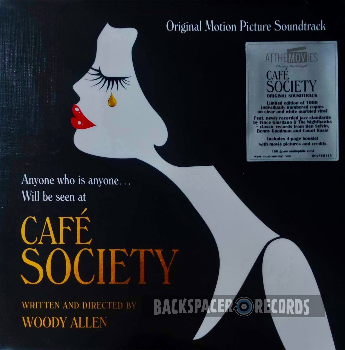 Café Society (Original Motion Picture Soundtrack) – Various Artists LP (Limited Edition)