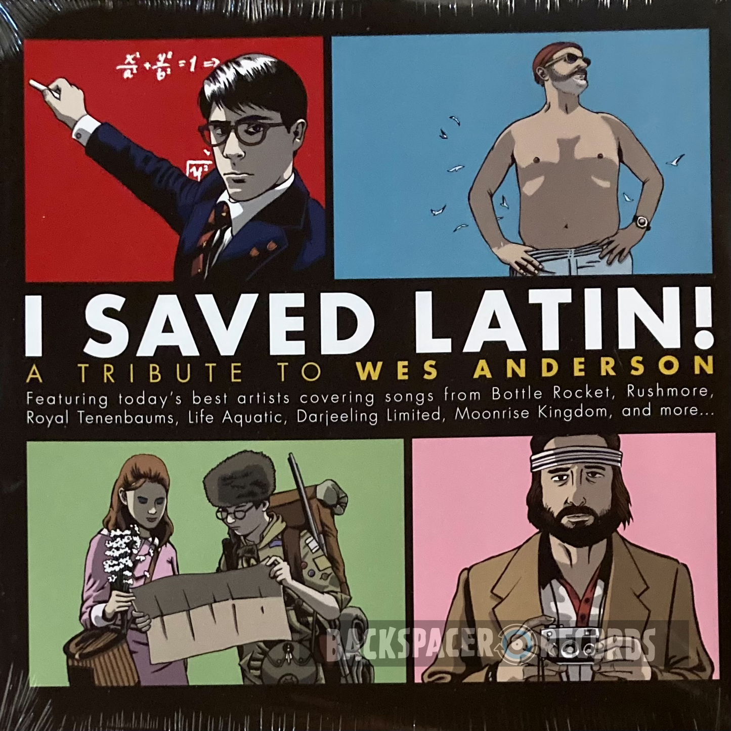 I Saved Latin! A Tribute To Wes Anderson - Various Artists LP (Sealed)