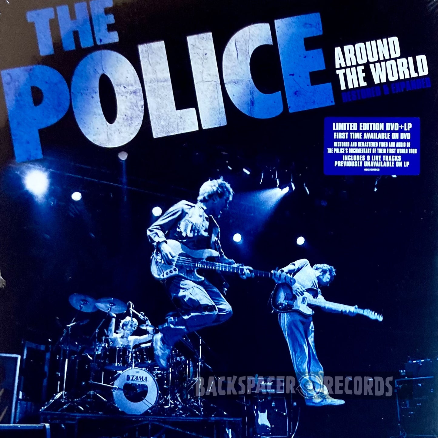 The Police – Around The World: Restored & Expanded (Limited Edition) DVD + LP (Sealed)