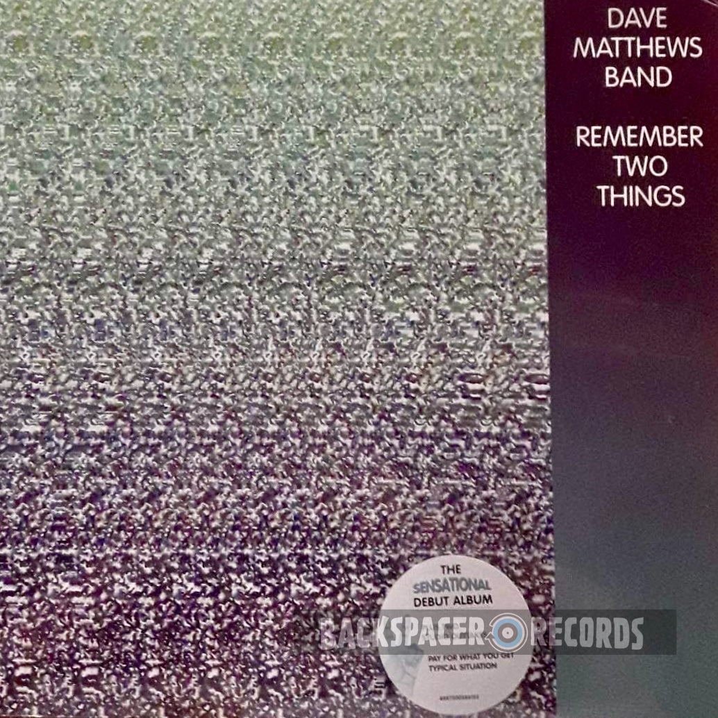 Dave Matthews Band - Remember Two Things 2-LP (Sealed)