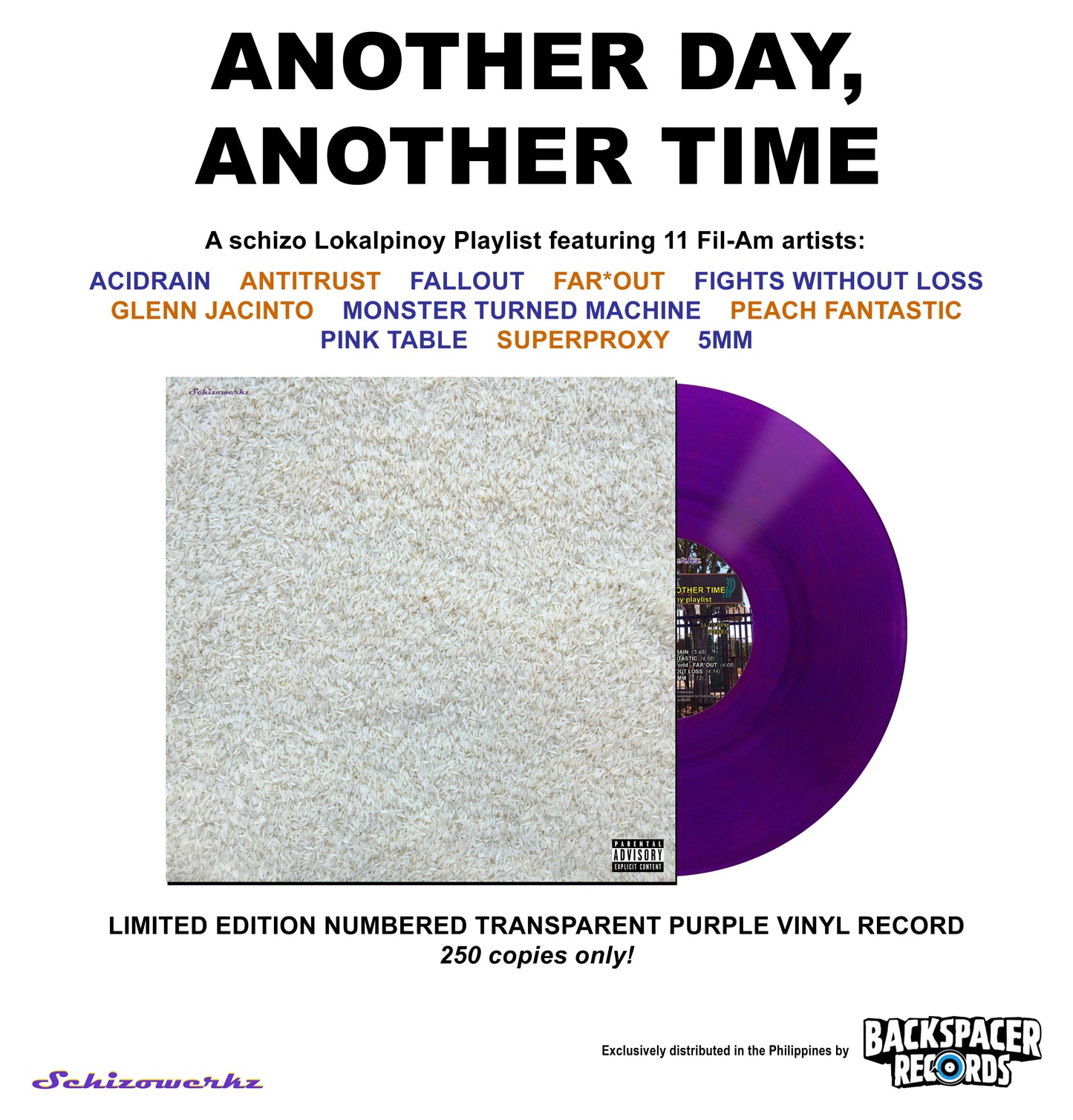 Another Day, Another Time : A schizo Lokalpinoy Playlist – Various Artists LP (Limited Edition)
