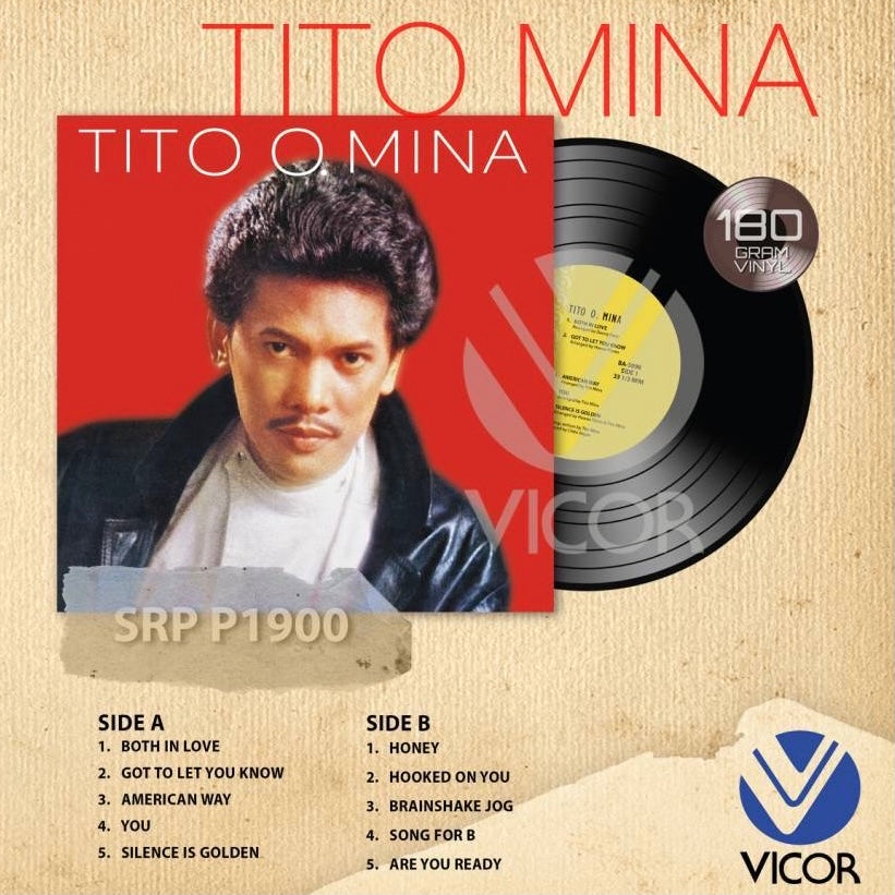 Tito Mina – Tito O. Mina LP (Vicor Reissue)