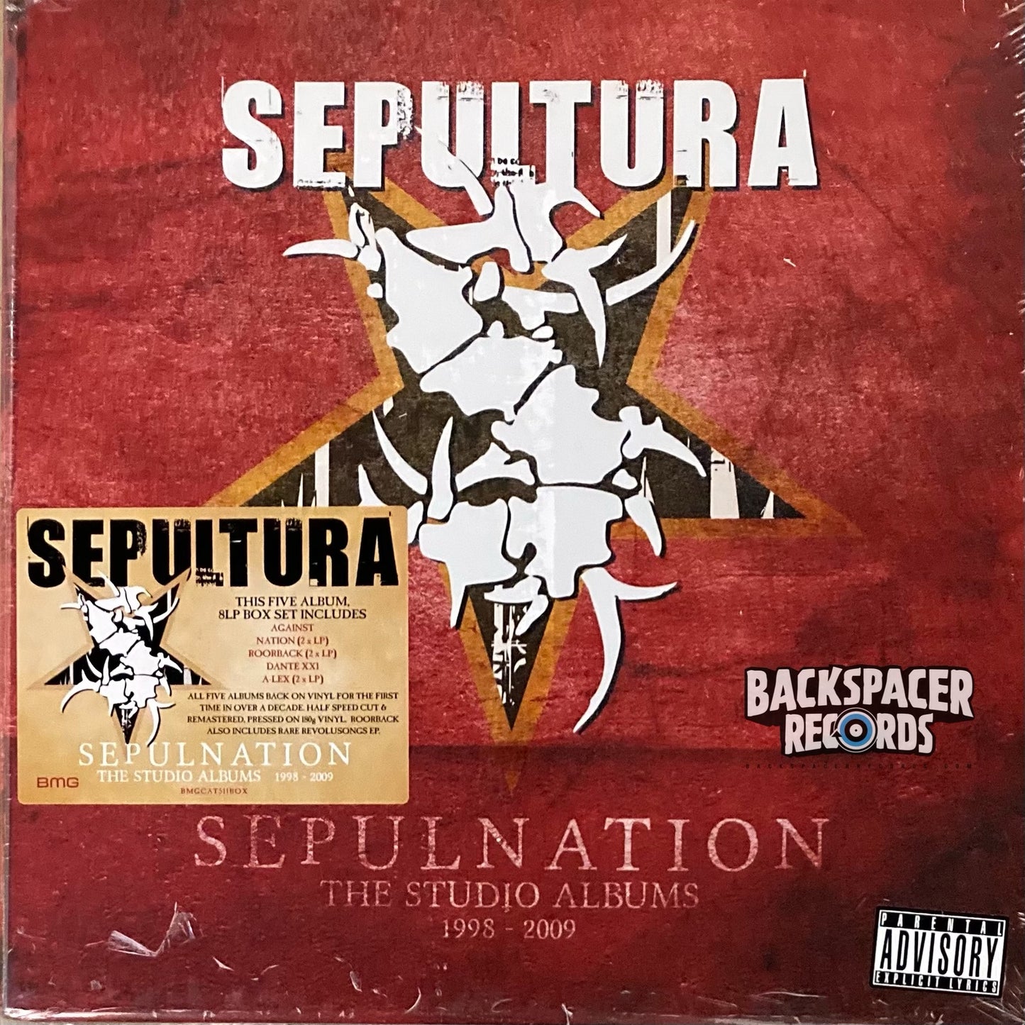 Sepultura – Sepulnation: The Studio Albums 1998-2009 8-LP Boxset (Sealed)