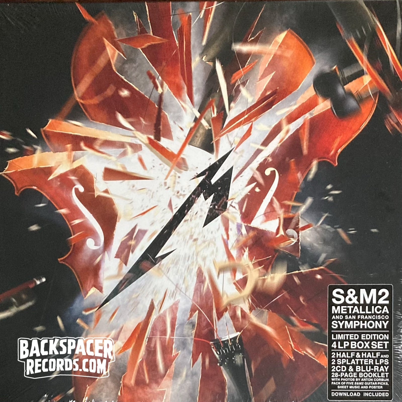 Metallica Sandm Albumhoes METALLICA S M With Michael Kamen And San metallica-sandm-albumhoes-metallica-s-m-with-michael-kamen-and-san