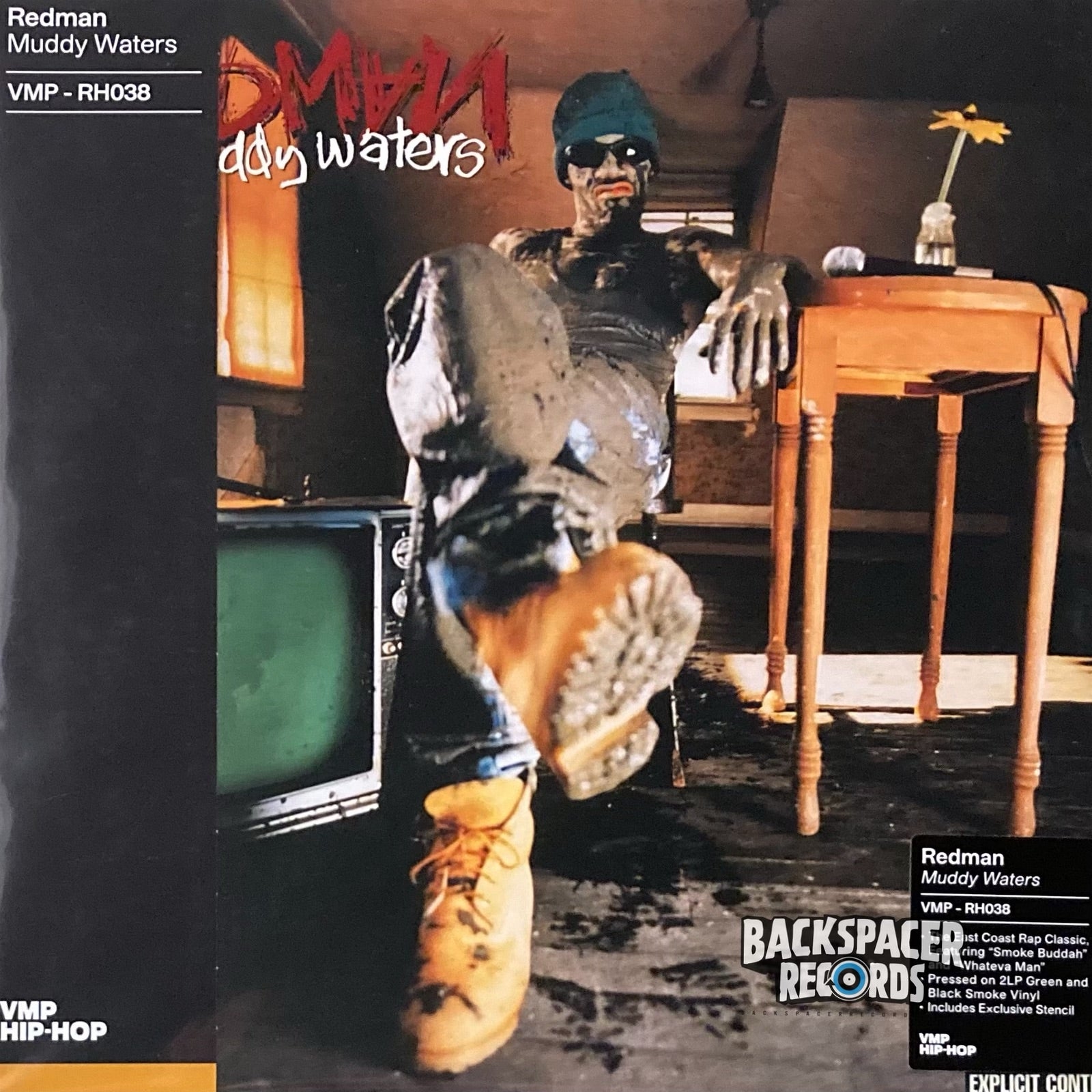 Redman – Muddy Waters 2-LP (VMP Exclusive) – Backspacer Records