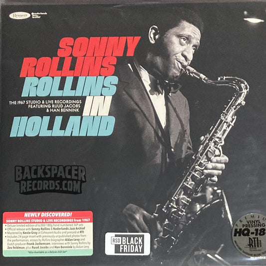 Sonny Rollins - Rollins In Holland: The 1967 Studio & Live Recordings Deluxe 3-LP (Sealed)