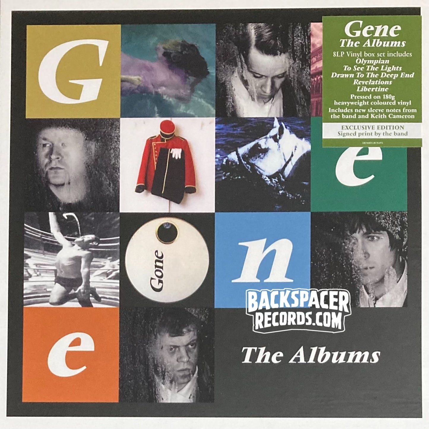 Gene – The Albums 8-LP Boxset + Signed Print (Limited Edition)