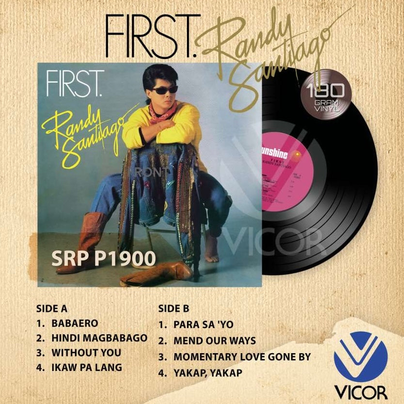 Randy Santiago – First LP (Vicor Reissue)