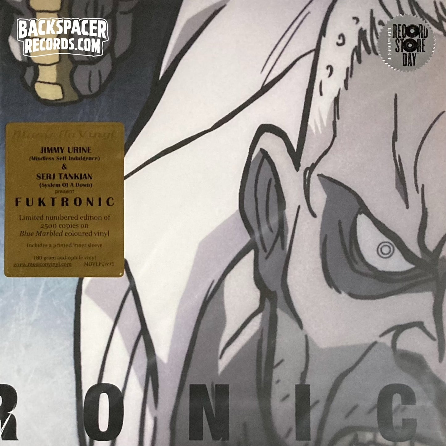 Jimmy Urine & Serj Tankian = Fuktronic – Fuktronic LP (Sealed)