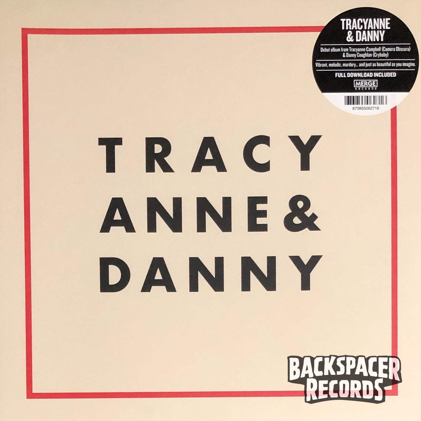 Tracyanne & Danny – Tracyanne & Danny LP (Sealed)