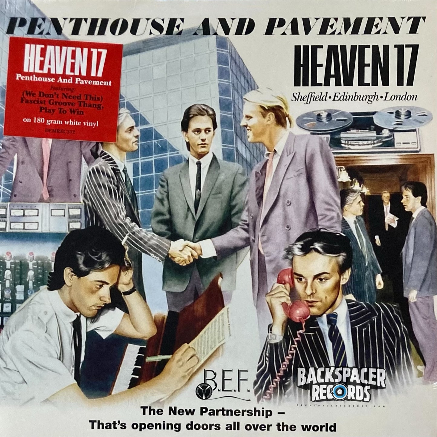 Heaven 17 – Penthouse And Pavement LP (Sealed)