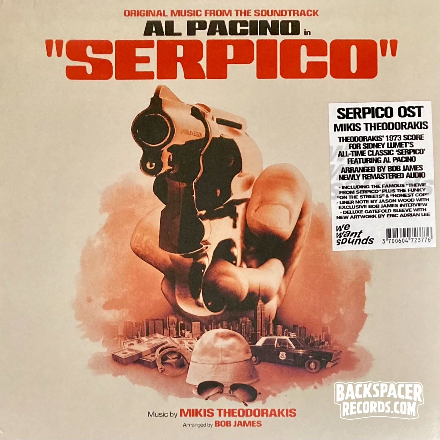 Mikis Theodorakis – Serpico: Original Music From The Soundtrack LP (Sealed)