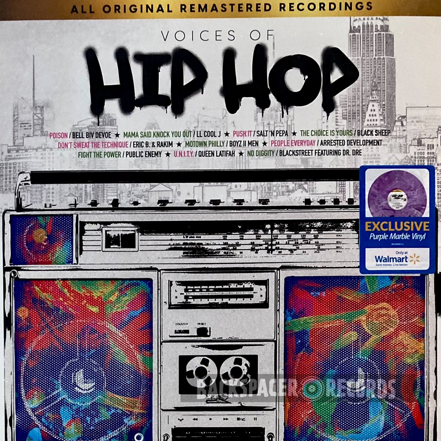 Voices Of Hip Hop – Various Artists LP (Limited Edition)