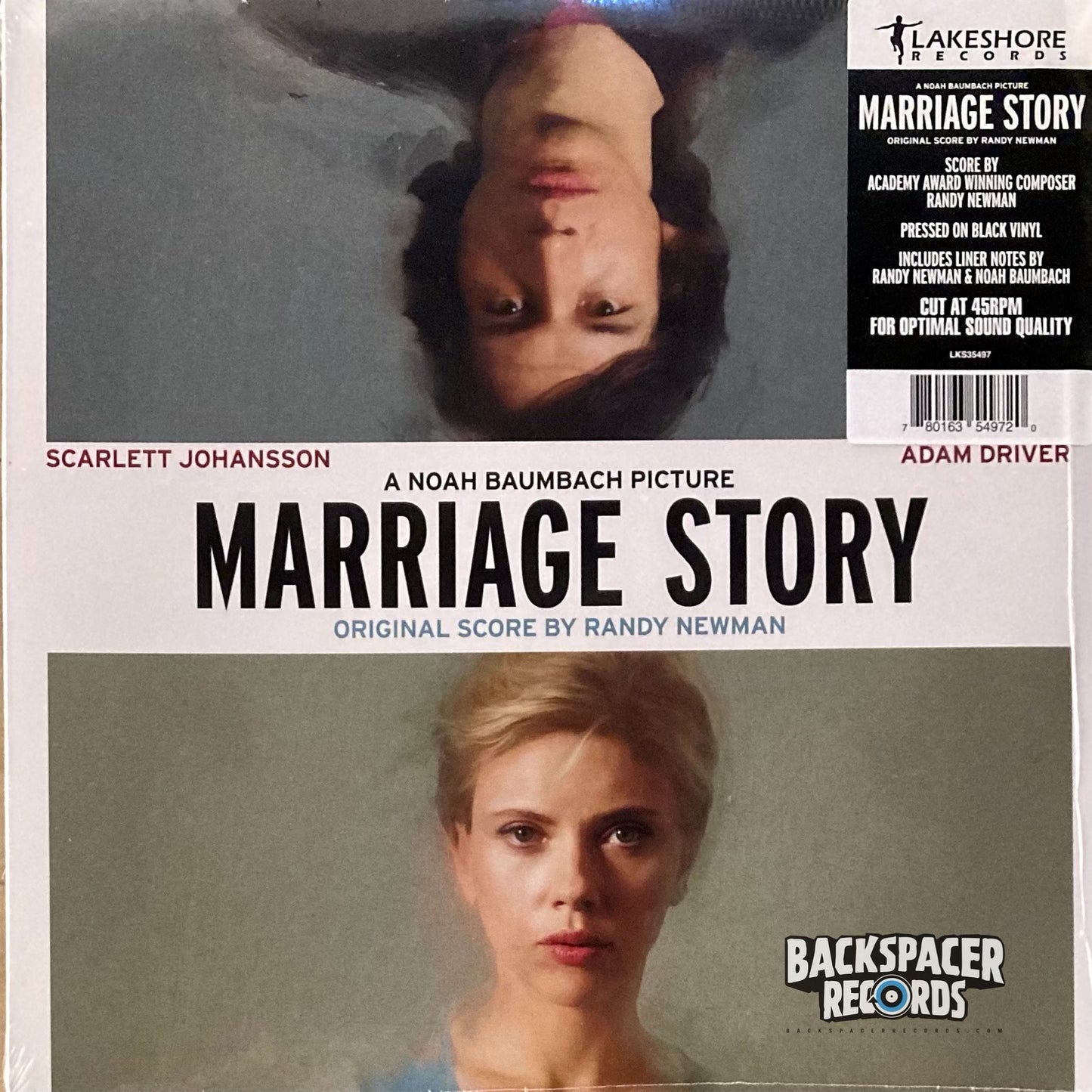 Randy Newman – Marriage Story (Original Score) LP (Sealed)