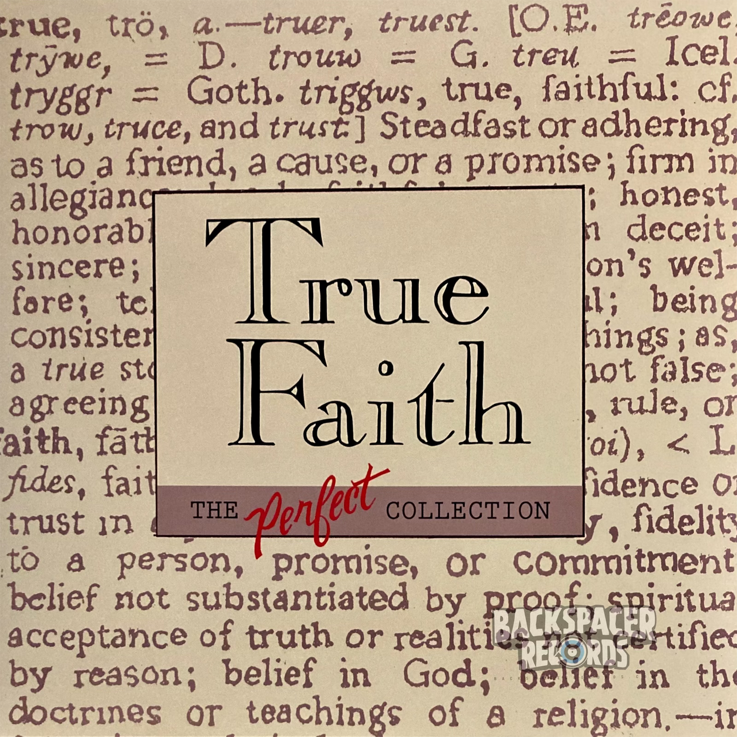 True Faith – The Perfect Collection LP (Polyeast Records)